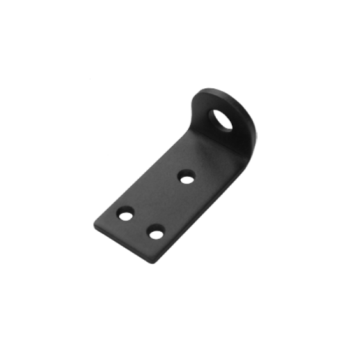 Проушина усиленная Домарт 80*45*40 угловая (толщ. 5мм) (черный)