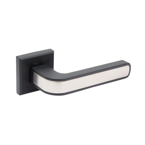 Ручка ADDEN BAU PIEZA Q360  BLACK/ MAT.NICKEL (цвет ЧЕРНЫЙ / МАТ.НИКЕЛЬ)