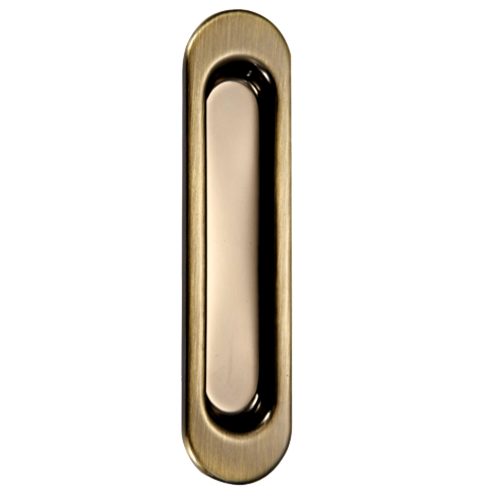 Ручка для раздвижной двери Арт. OL8 AB (бронза) комплект 2шт