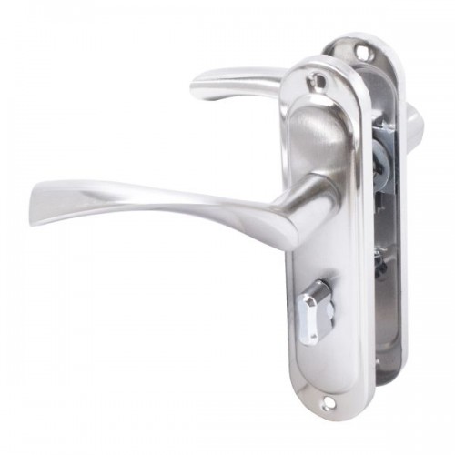 Ручка для защелки СТАНДАРТ PH 103/50 L SN левая мат.никель с фиксацией Комплект ручек (30)