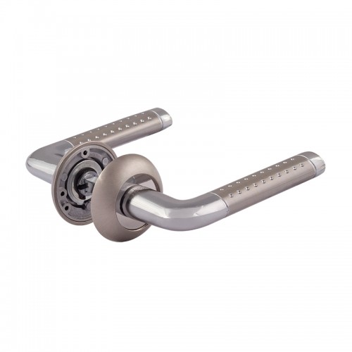 Ручка дверная 101А AL матовый никель НОРА-М