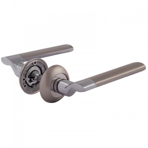 Ручка дверная 103А AL матовый никель НОРА-М