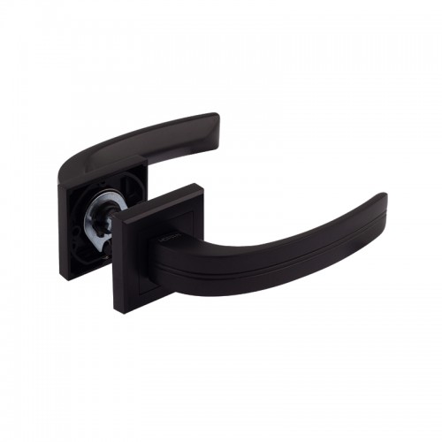 Ручка дверная 106К AL черный НОРА-М