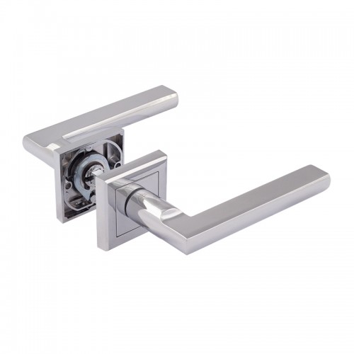 Ручка дверная 108К AL хром НОРА-М