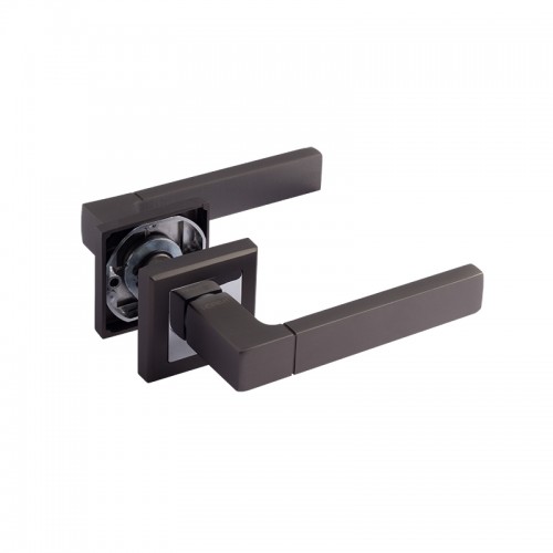 Ручка дверная 109К AL графит НОРА-М