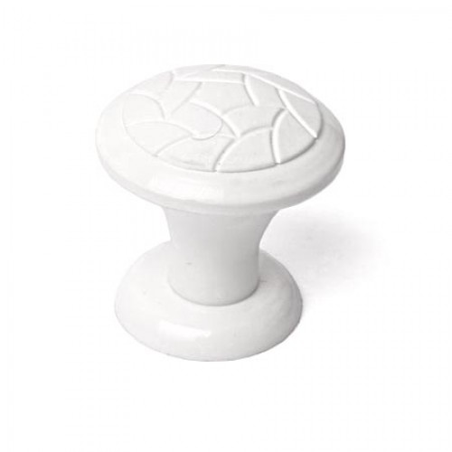 Ручка-кнопка МУ (белый)