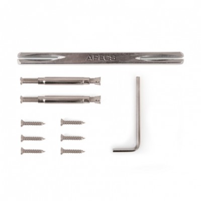 Ручки дверные Windrose "Brisa" H-18038-А-NIS/CR распродажа