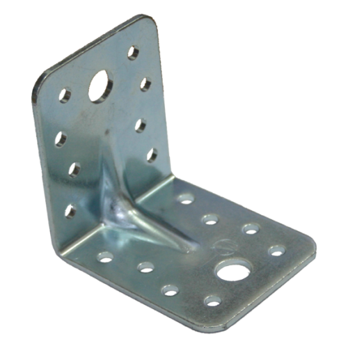 Уголок крепежный 67*67*55*2,3 усил.цинк (40)