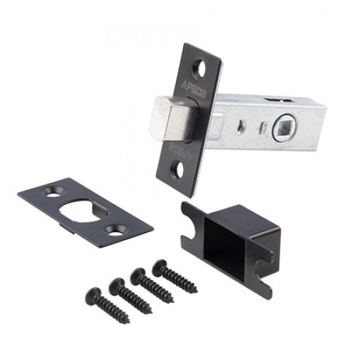 Задвижка дверная Apecs L-0126-BLM