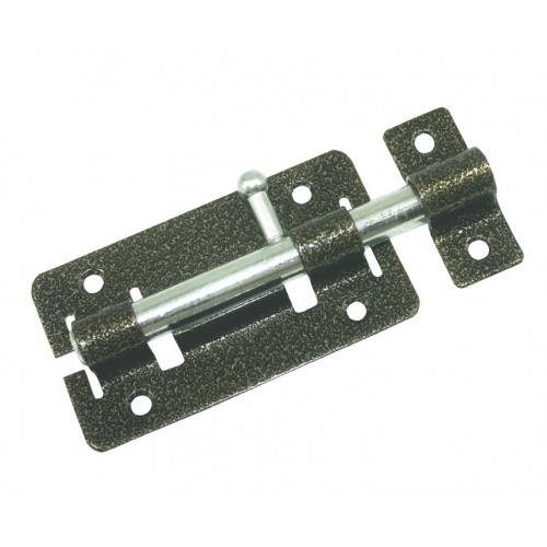 Задвижка дверная Кунгур ЗД-01 пол.бронза (20)