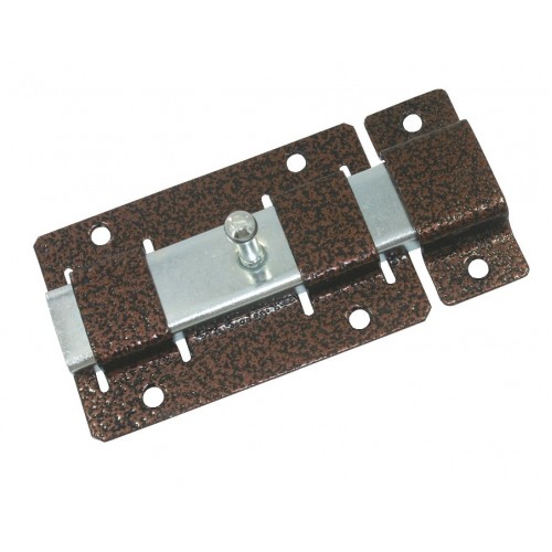 Задвижка дверная Кунгур ЗД-02 пол.бронза (20)