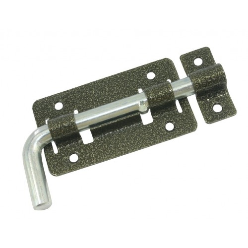 Задвижка дверная Кунгур ЗД-03 пол.бронза (20)