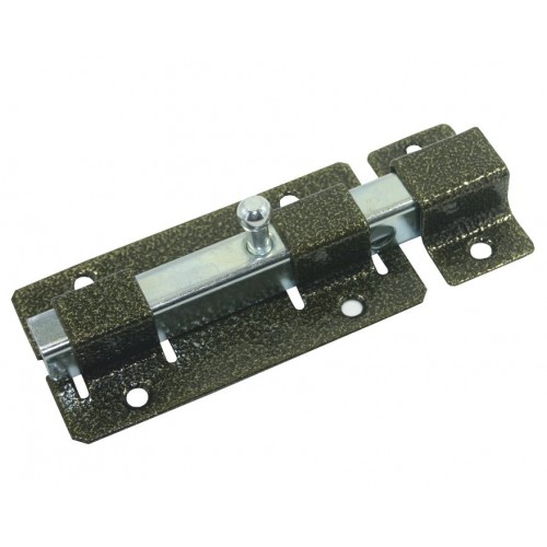 Задвижка дверная Кунгур ЗД-06 пол.бронза (20)