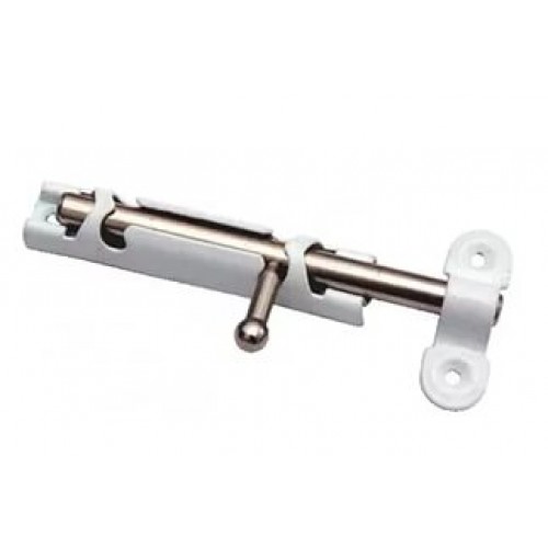 Задвижка накладная Кунгур ЗТ1 пол.белый (150)