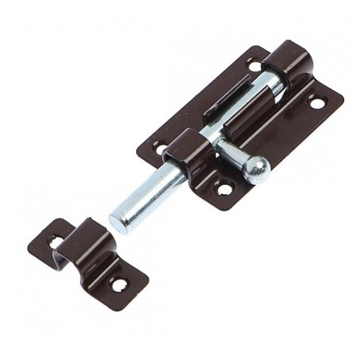 Задвижка накладная Кунгур ЗТ5 пол. коричневый (150)