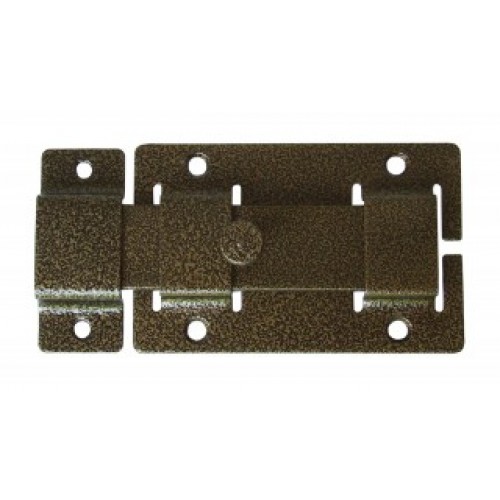 Задвижка СЕКРЕТ-КИРОВ ЗД-02 бронза прямоугольный ригель (скин-упак.)