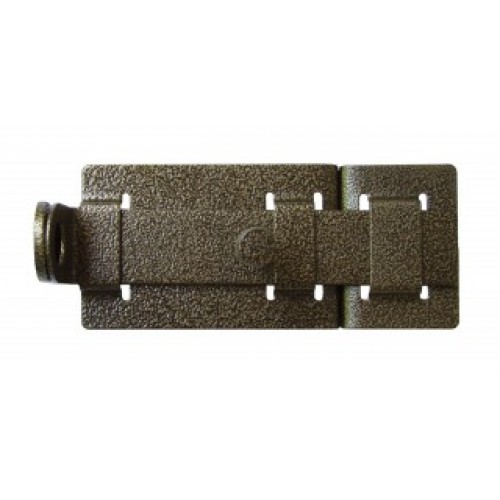 Задвижка СЕКРЕТ-КИРОВ ЗД-04 бронза проушины (скин-упак.)