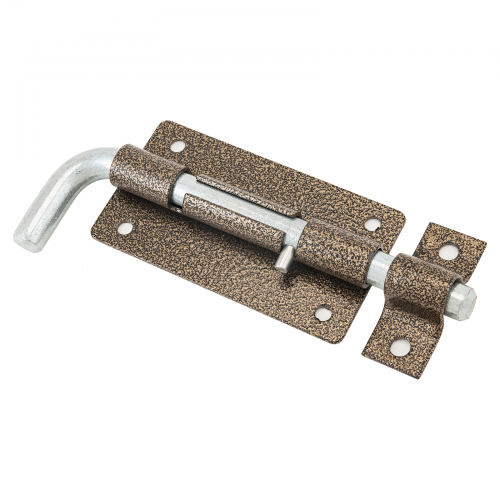 Задвижка СЕКРЕТ-КИРОВ ЗД-10 (120мм) бронза круглый гнут.ригель 