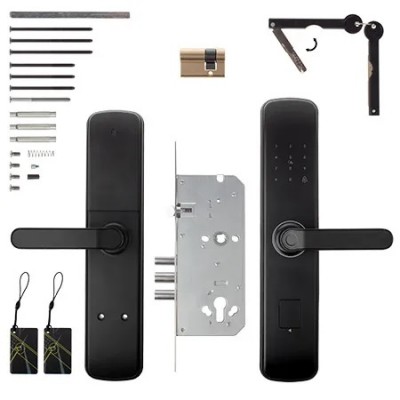 Замок электронный Apecs Smart SL-252-60.85/8001-BLM (TTLock, WiFi, FP)