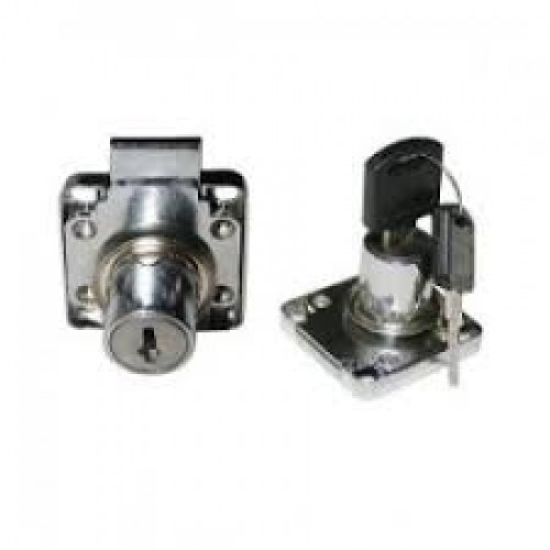 Замок мебельный KL-138 CP (хром)