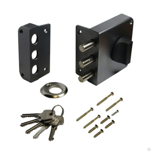 Замок накладной АЛЛЮР ЗН1-2-3 (+) (Ф ПЛЮС) (20)