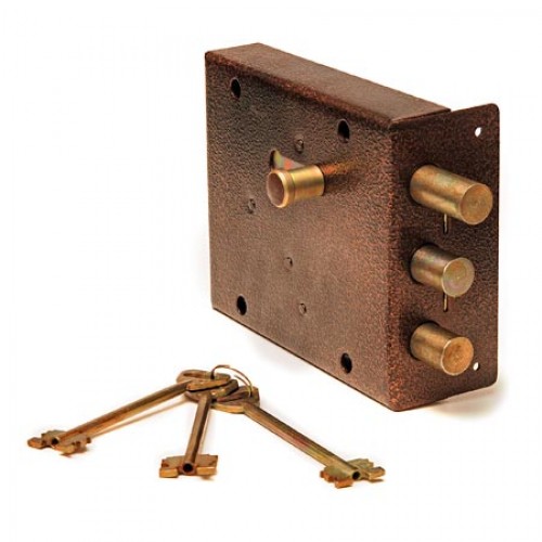 Замок накладной Арес-ЗГС-М-Ш