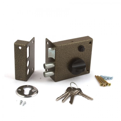 Замок накладной ОМЕГА-ЗН-3 (бронза)