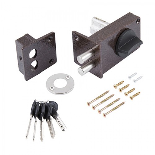 Замок накладной ОМЕГА ЗН1-8 КМЗ (медь)