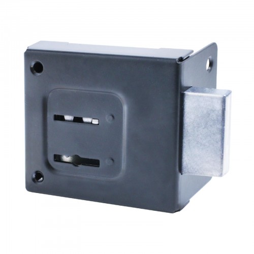 Замок накладной ПТИМАШ ЗН4-1 черный(30)