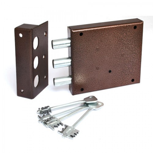 Замок накладной СЕЙФОВЫЙ Богатырь С