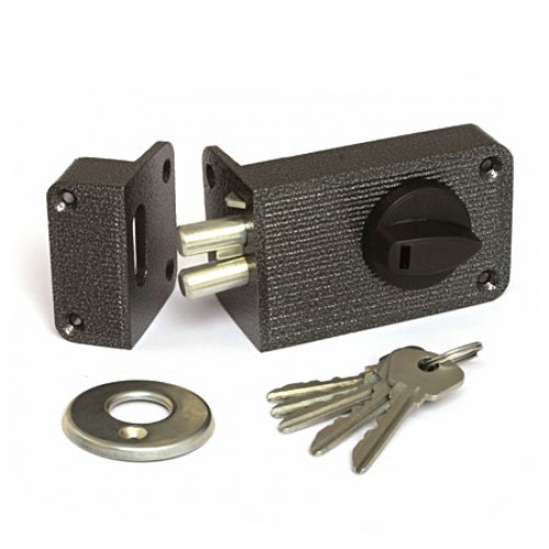 Замок накладной Зенит-ЗН-2-3 (серебро)