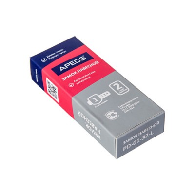 Замок навесной Apecs PD-01-38-L