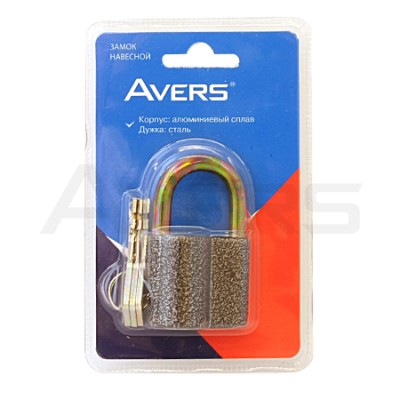 Замок навесной AVERS PD-20-80-Blister