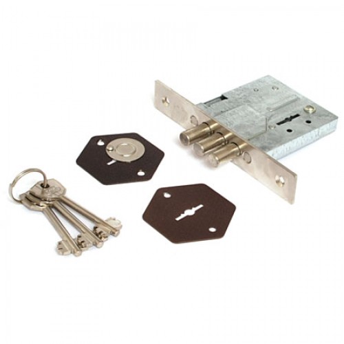 Замок врезной 73100-ЗВ8-6/13-НШ-002Ш (76320)