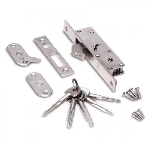 Замок врезной Apecs 72-K-CR