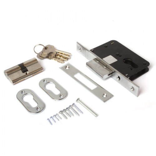 Замок врезной Apecs 95/60-CR 