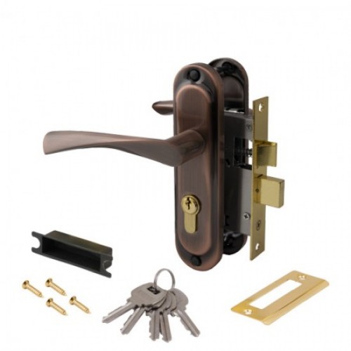 Замок врезной AVERS 0823/60-AC