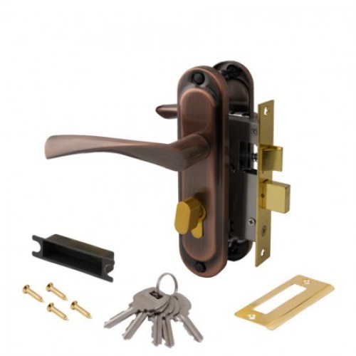 Замок врезной AVERS 0823/60-C-AC