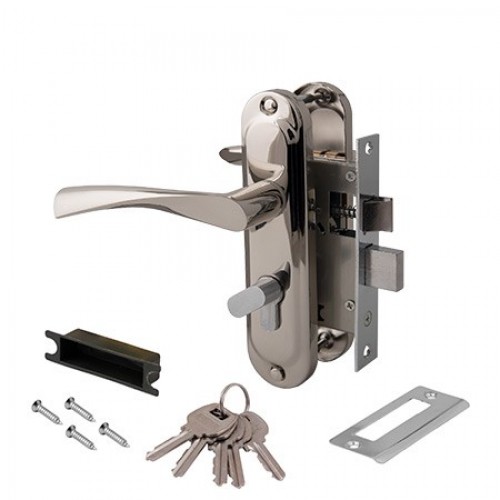 Замок врезной AVERS 0823/60-C-NI