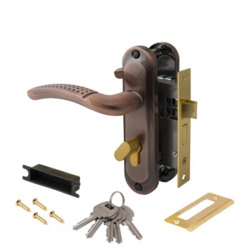 Замок врезной AVERS 0827/60-C-AC