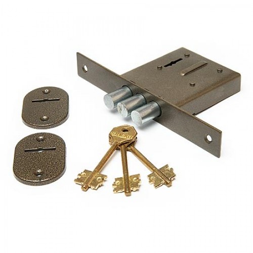 Замок врезной БИФ-0010-1*3-ЛК