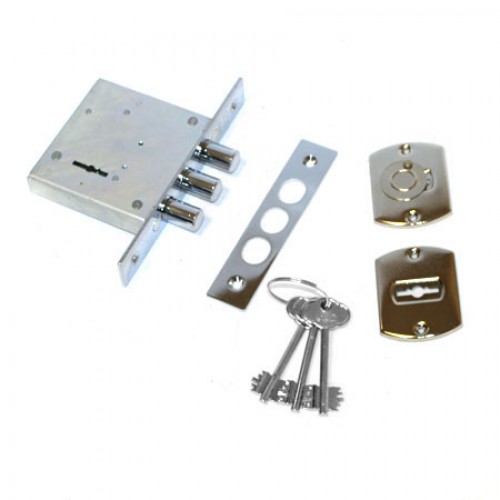 Замок врезной BORDER 70900-ЗВ8-8Д/13