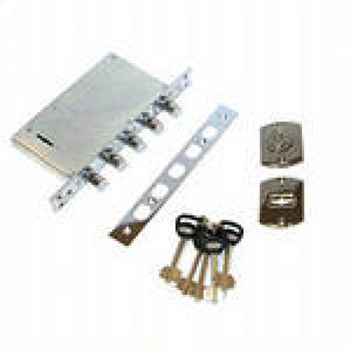 Замок врезной BORDER 71211-ЗВ8-8СБЛев./15 (распродажа)