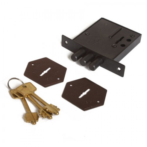 Замок врезной ГАРАНТ-Эконом-3М