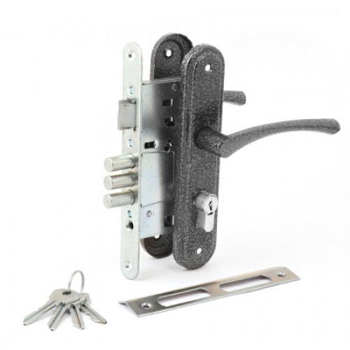 Замок врезной ОМЕГА-ЗВ4.2-01 (серебро)