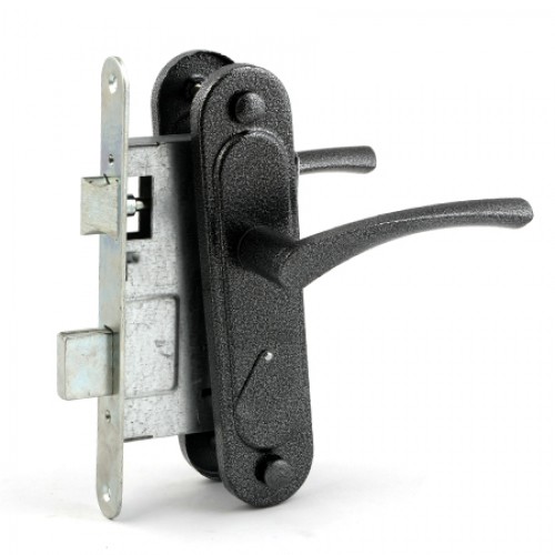 Замок врезной ОМЕГА-ЗВ9.2-01(ЗВ9ПР) (серебро)