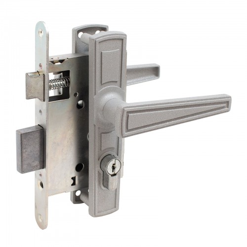 Замок врезной с/руч ПТИМАШ ЗВ4-3.01 титан