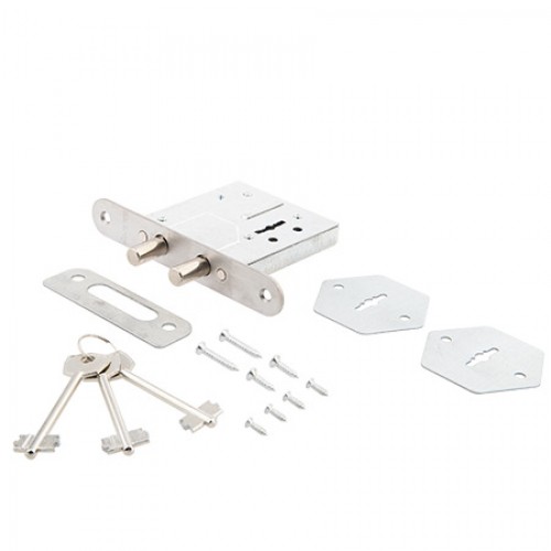 Замок врезной сувальдный AVERS R11/S6-CR (3 keys, shank 50mm)