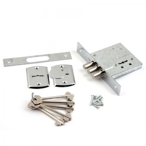 Замок врезной сувальдный AVERS R12/S6-CR