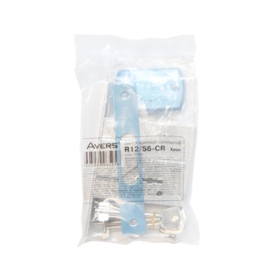 Замок врезной сувальдный AVERS R12/S6-CR